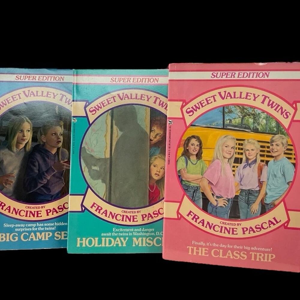 sweet valley high books‎ 6 books
